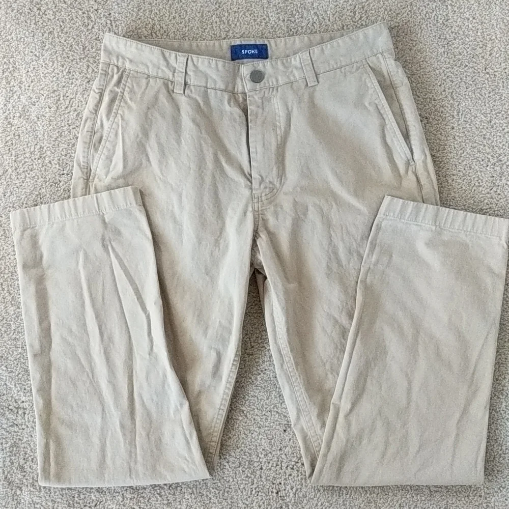 Spoke brand size 30 chinos khaki pants - Picture 1 of 14